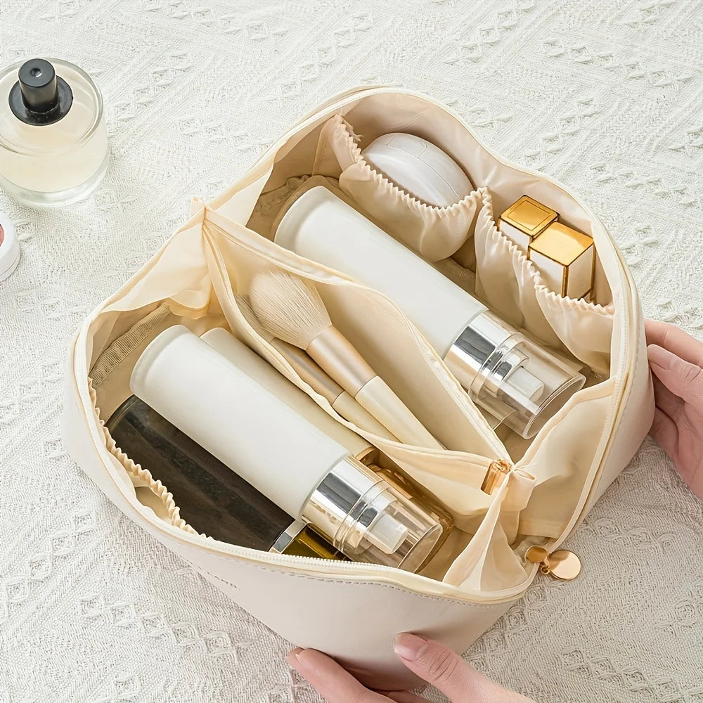 Luxury Makeup Organizer for Travel Toiletries