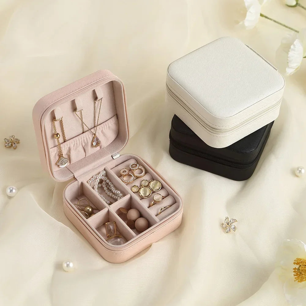 Portable Jewelry Organizer Box for Travel