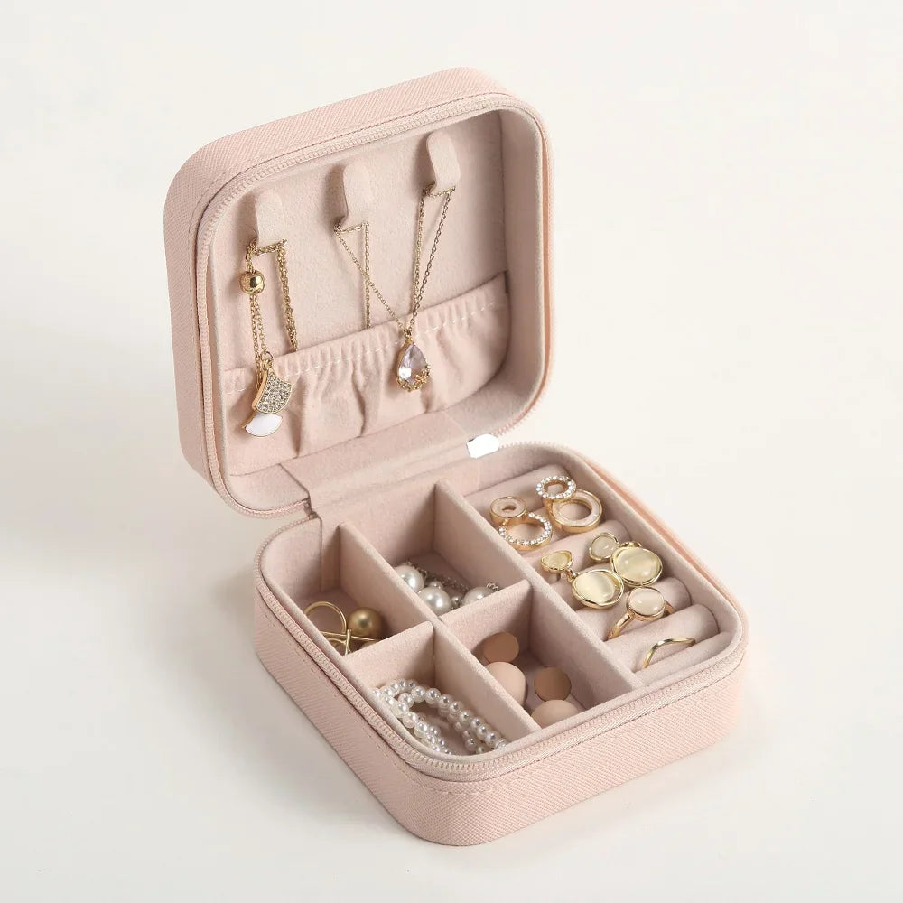 Portable Jewelry Organizer Box for Travel