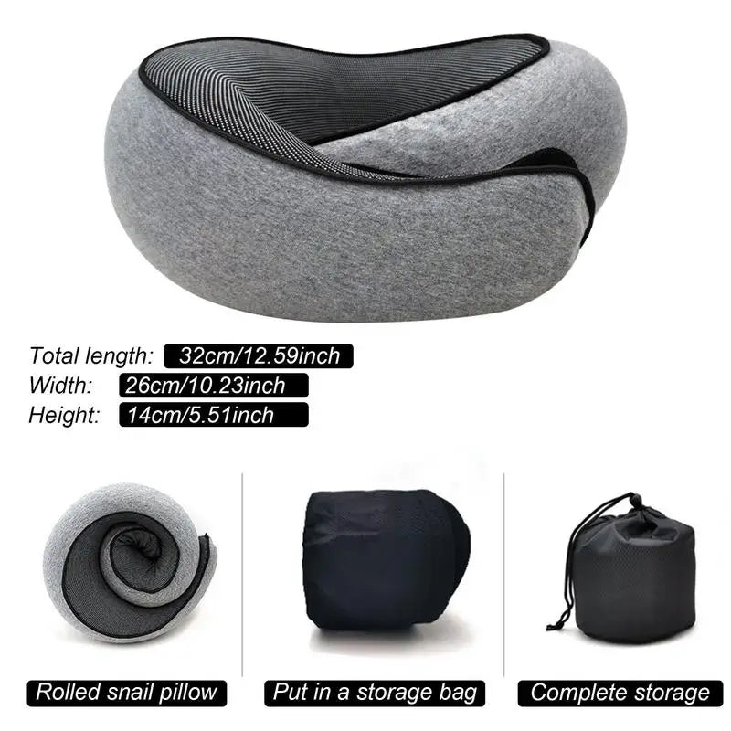 Memory Foam Neck Pillow for Travel