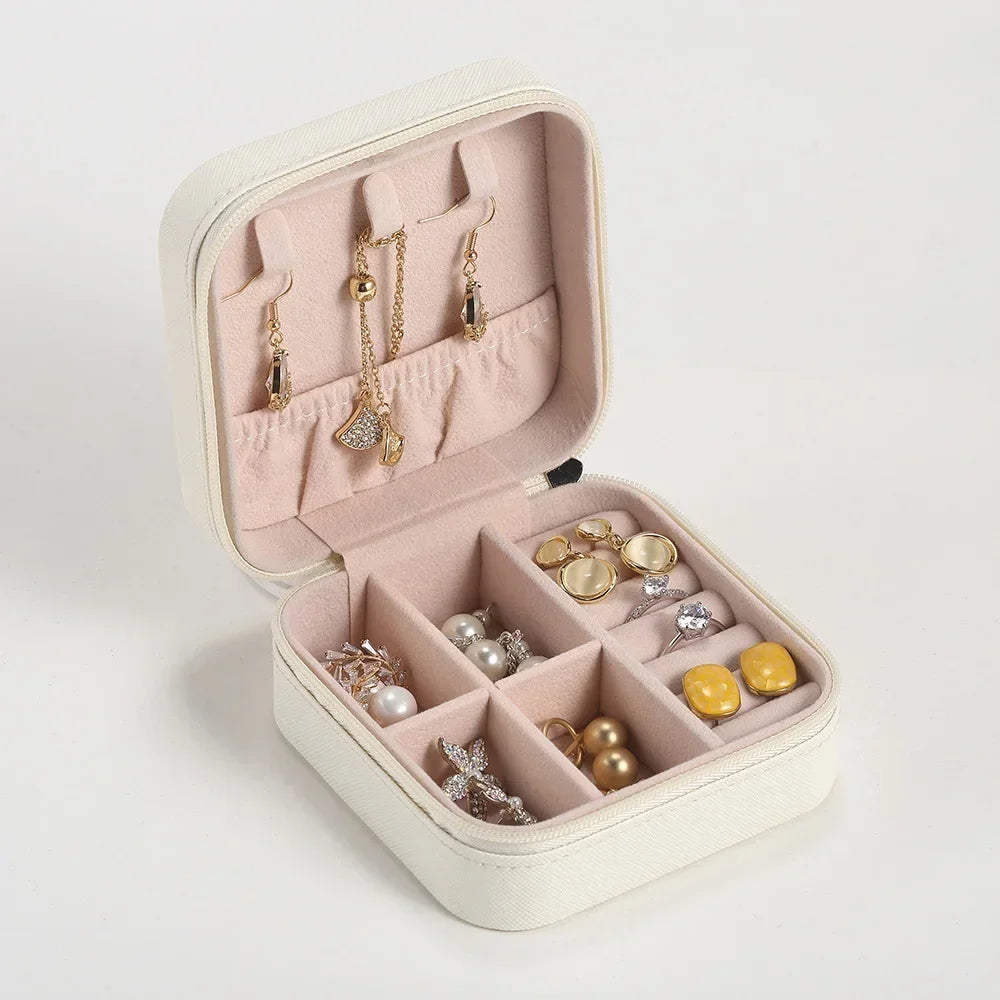 Portable Jewelry Organizer Box for Travel