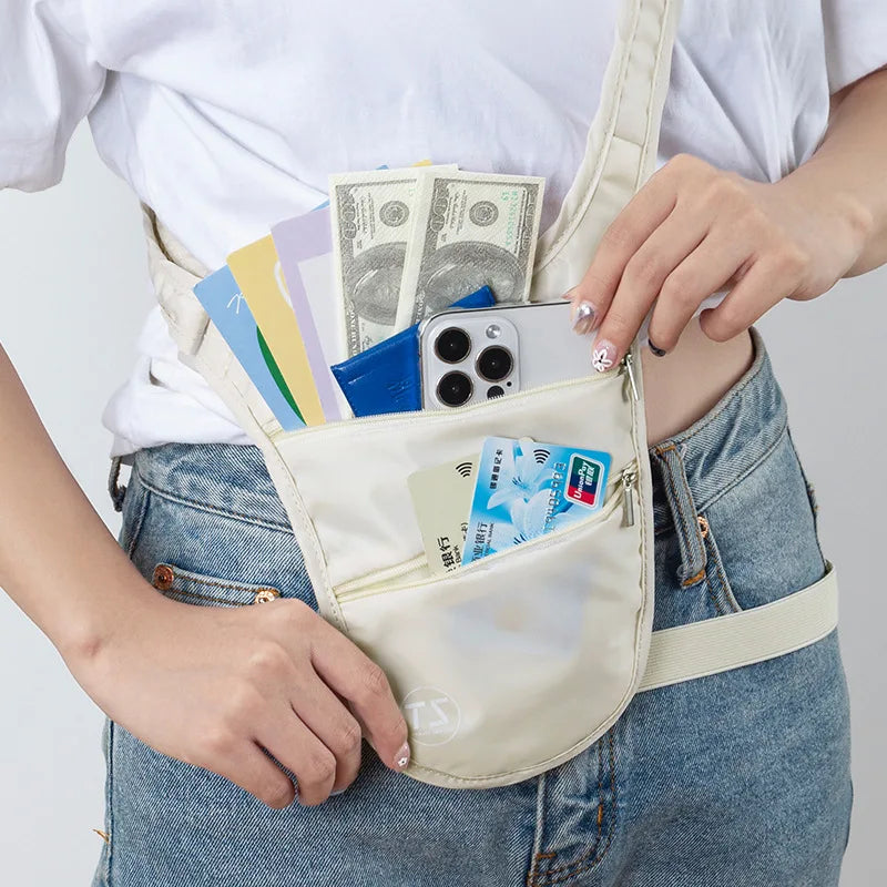 Anti-Theft Waist Bag for Travel