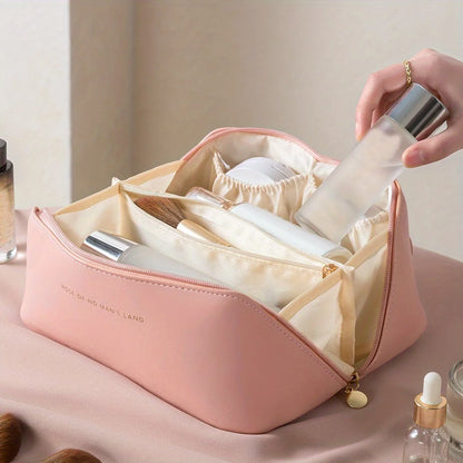 Luxury Makeup Organizer for Travel Toiletries