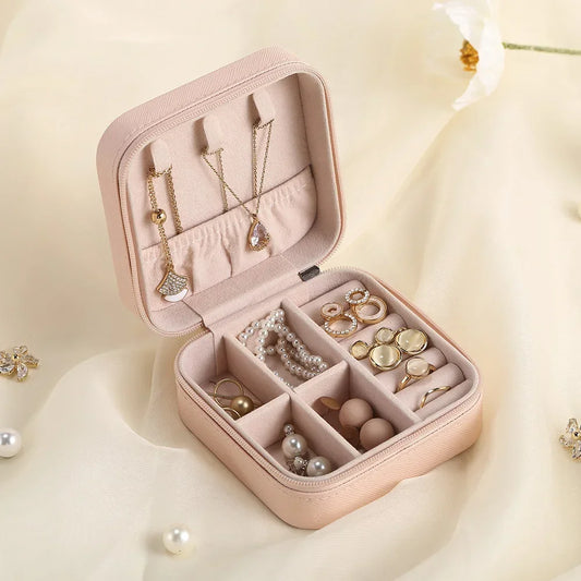 Portable Jewelry Organizer Box for Travel